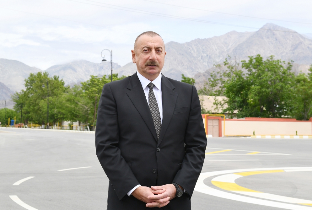 Prezidentin Naxçıvan ismarıcları