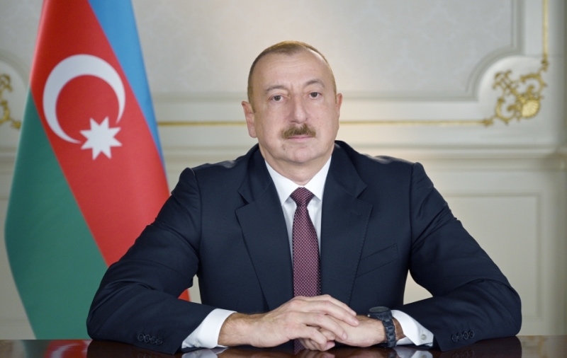 İlham Əliyev Beynəlxalq Mərkəzin tədbirində - CANLI