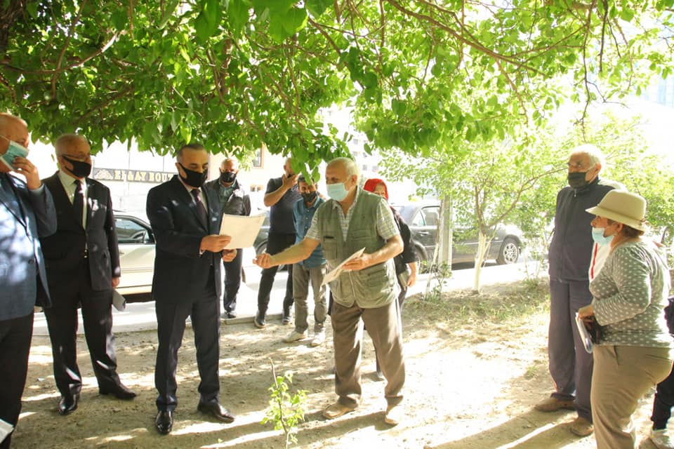 Azay Quliyev seçicilərlə görüşüb - FOTO
