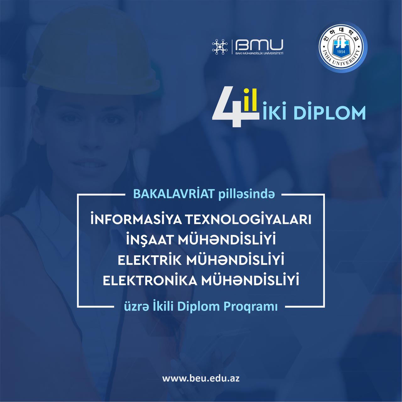 BMU ilə Koreya Universiteti arasında ikili diplom proqramına sənəd qəbulu başlayıb