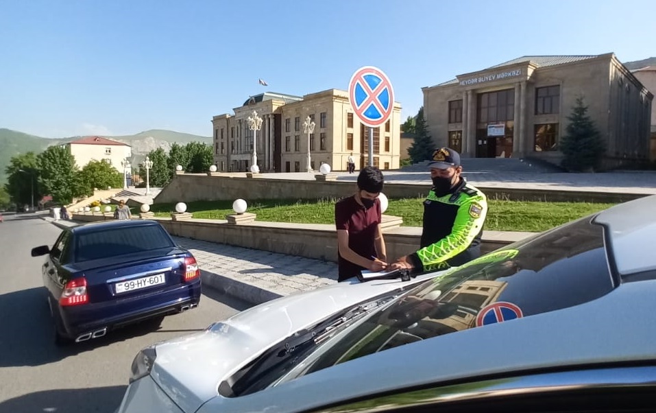 Dayanma-durma qaydalarını pozanlar cərimələndi - FOTO