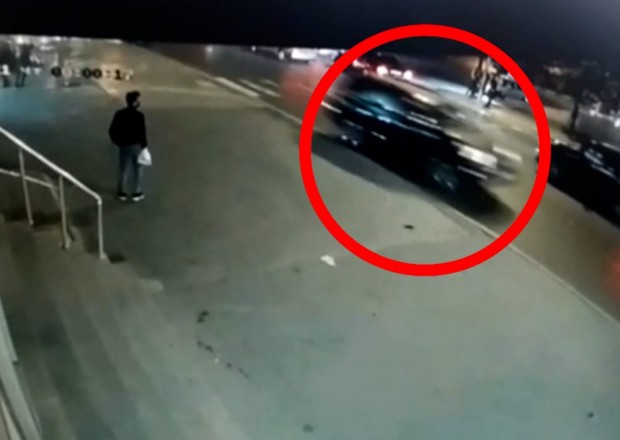 Bakıda “Toyota Prado” qaçırıldı - VİDEO