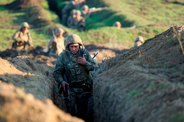 Ermənistan Tovuzla sərhəddə təlimlər keçirdi
