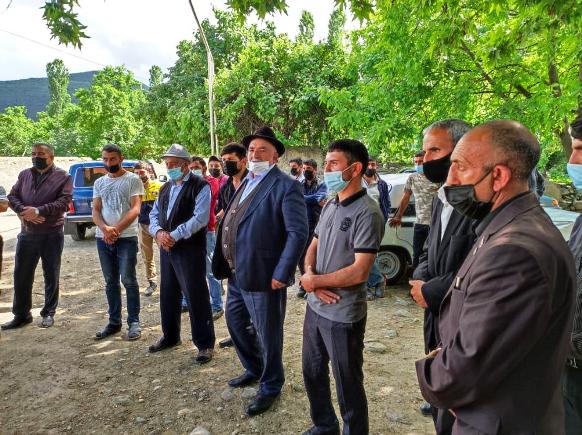 Goranboyun icra başçısı kənd sakinlərilə görüşüb - FOTOLAR