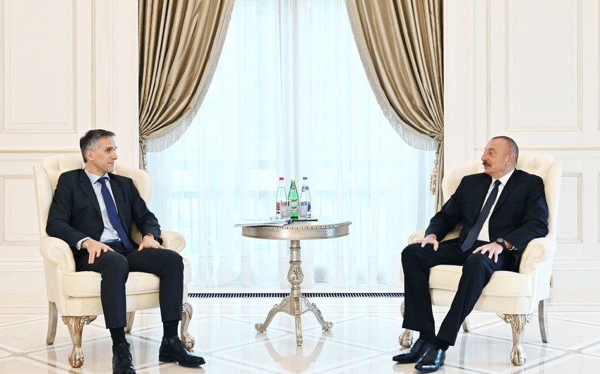 Prezident “Signify” şirkətinin nümayəndələrini qəbul edib
