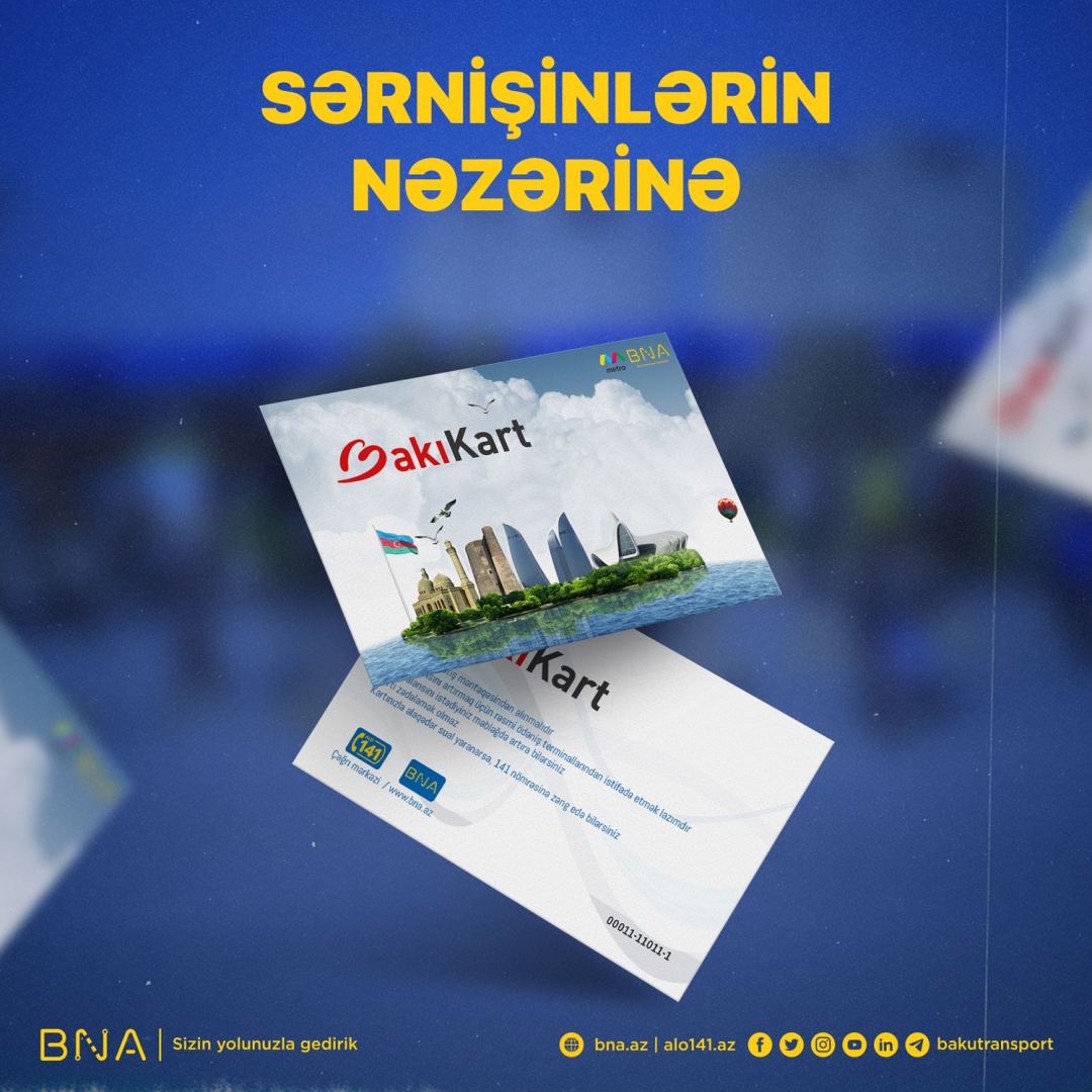 Daha bir avtobus kartla ödənişə keçir