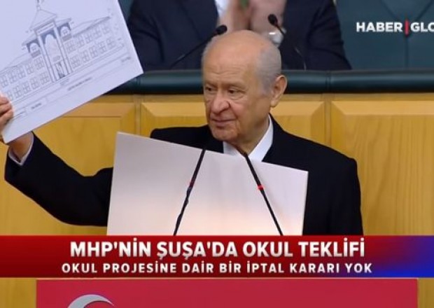 MHP-nin Şuşada tikdirəcəyi məktəbin inşasına az qaldı: “Haber Global” 
