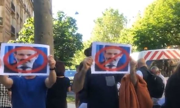 Paşinyan Parisdə etirazlarla qarşılandı – FOTO