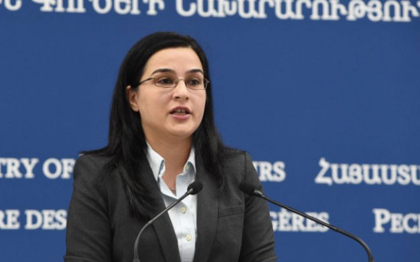 Ermənistan XİN-in sabiq mətbuat katibinə yeni vəzifə verildi