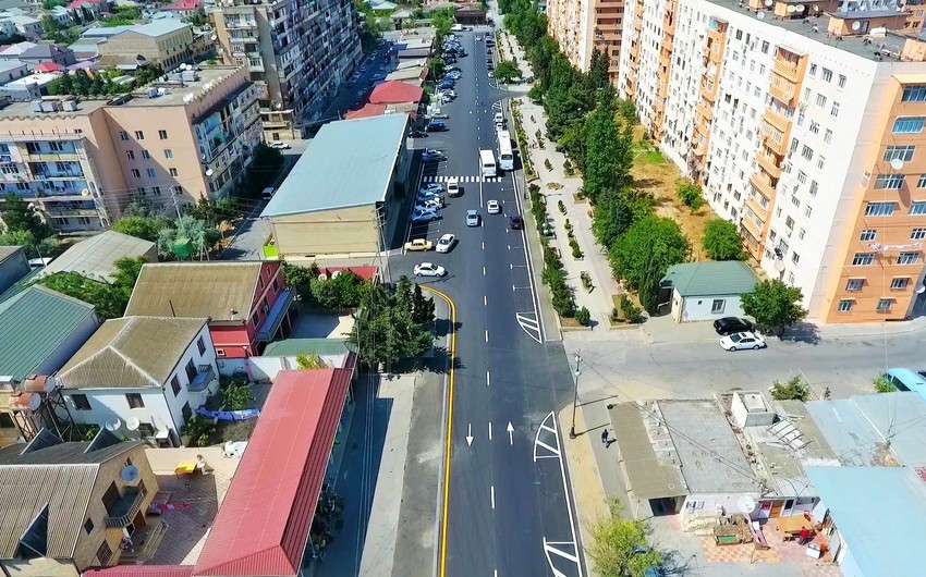 Bakıda daha bir küçə təmirə BAĞLANDI