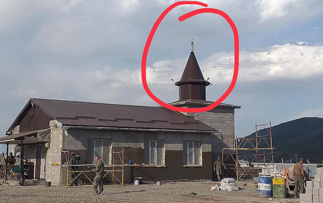 Xankəndidəki bu foto erməniləri narahat etdi