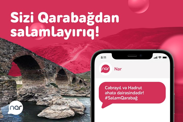 “Nar” şəbəkəsi Hadrutda və Cəbrayılda!