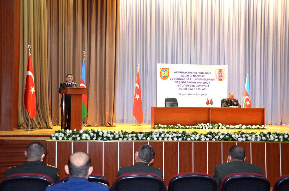 Azərbaycan-Türkiyə Yüksək Səviyyəli Hərbi Dialoq İclası başa çatdı - FOTO