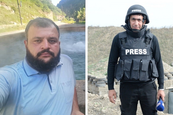 Minaya düşərək həlak olan jurnalistlərin reportajları - VİDEO
