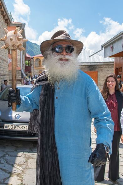 Şadhquru Azərbaycana səfər edib - FOTO