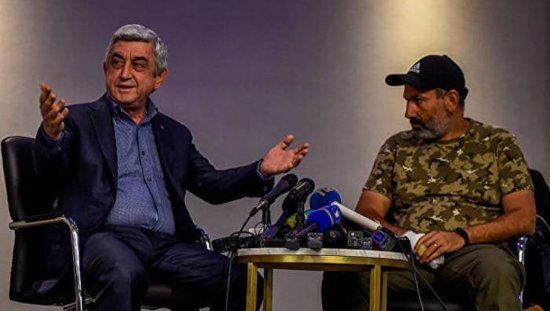 Sarkisyan Paşinyanı ifşa edən səs yazısını ictimailəşdirib