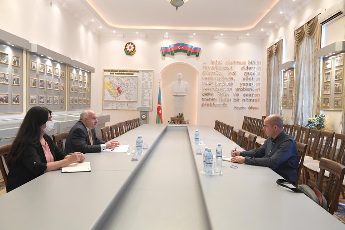 Komitədə Avropa Komissiyasının əlaqələndiricisi ilə görüş keçilib