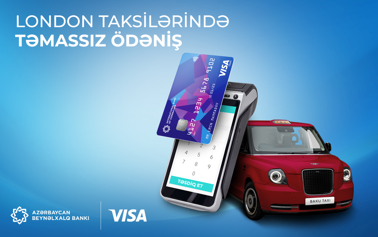 London taksilərində gediş haqqını təmassız ödə!