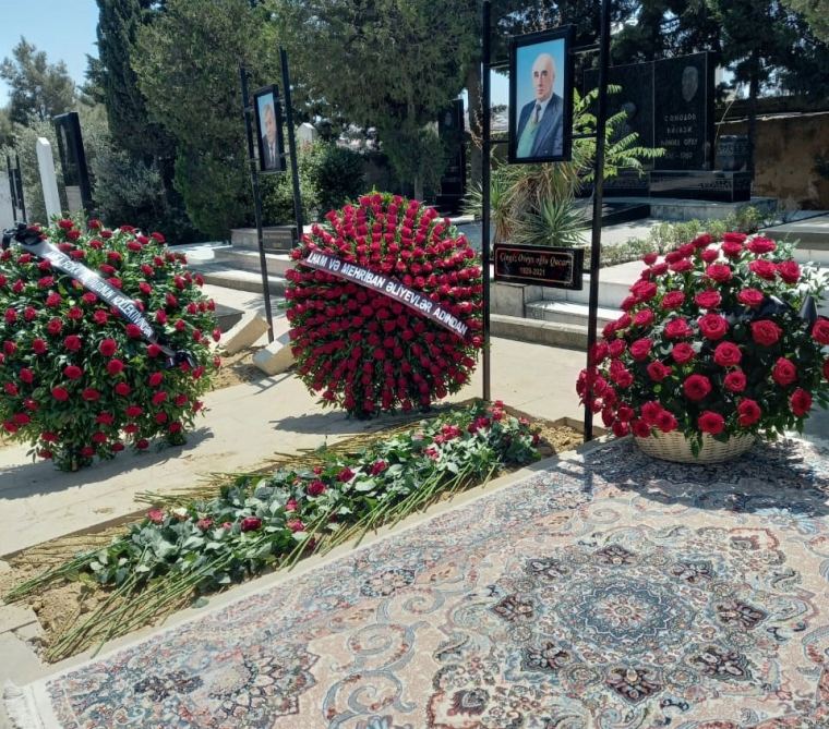 Akademik Çingiz Qacar II Fəxri xiyabanda dəfn edildi