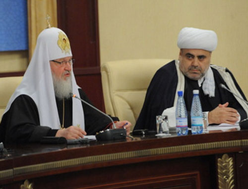 Şeyx Patriarx Kirilə başsağlığı verdi
