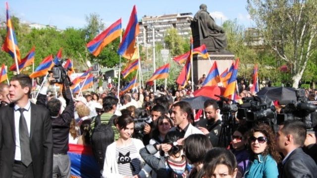 Ermənitan müxalifəti 4 günlük mitinq keçirəcək 