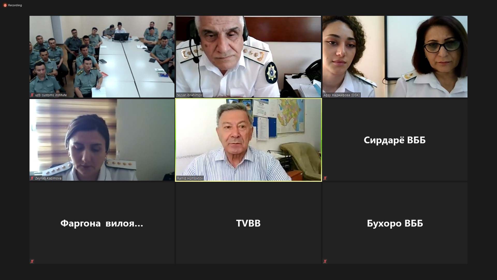 Gömrük Akademiyası növbəti mühazirələr təşkil edib - FOTO
