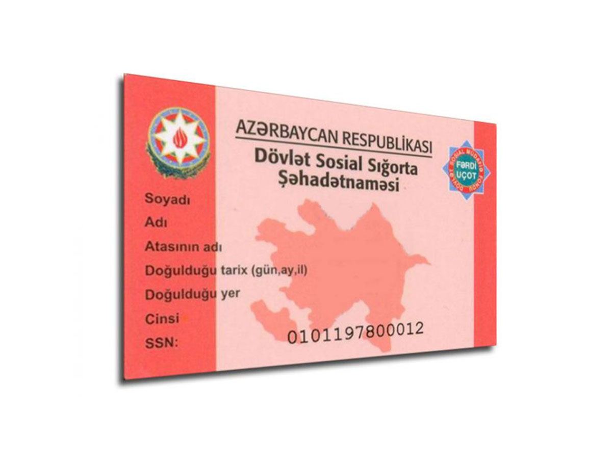 Prezident TƏSDİQLƏDİ – Sosial sığorta şəhadətnaməsi ləv olunur