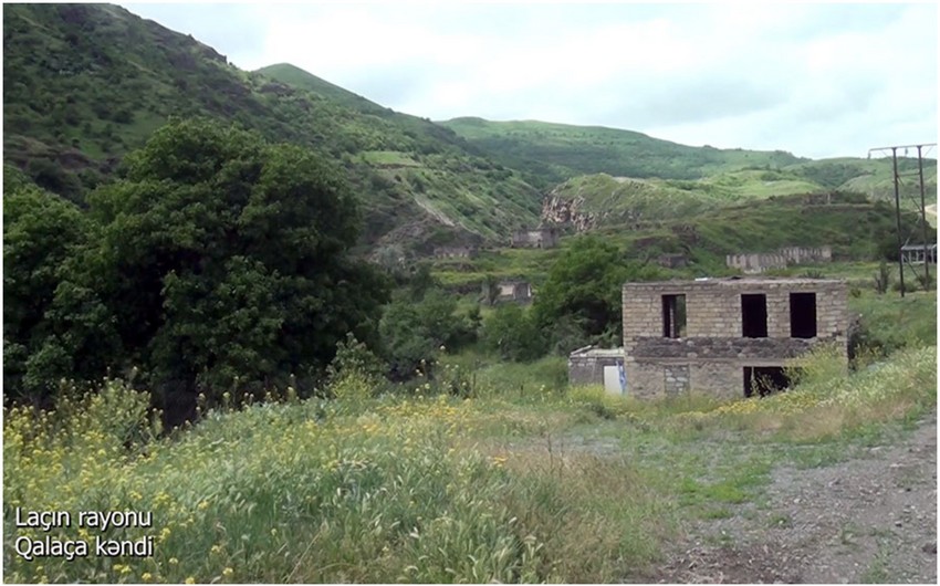Laçının Qalaça kəndi - VİDEO
