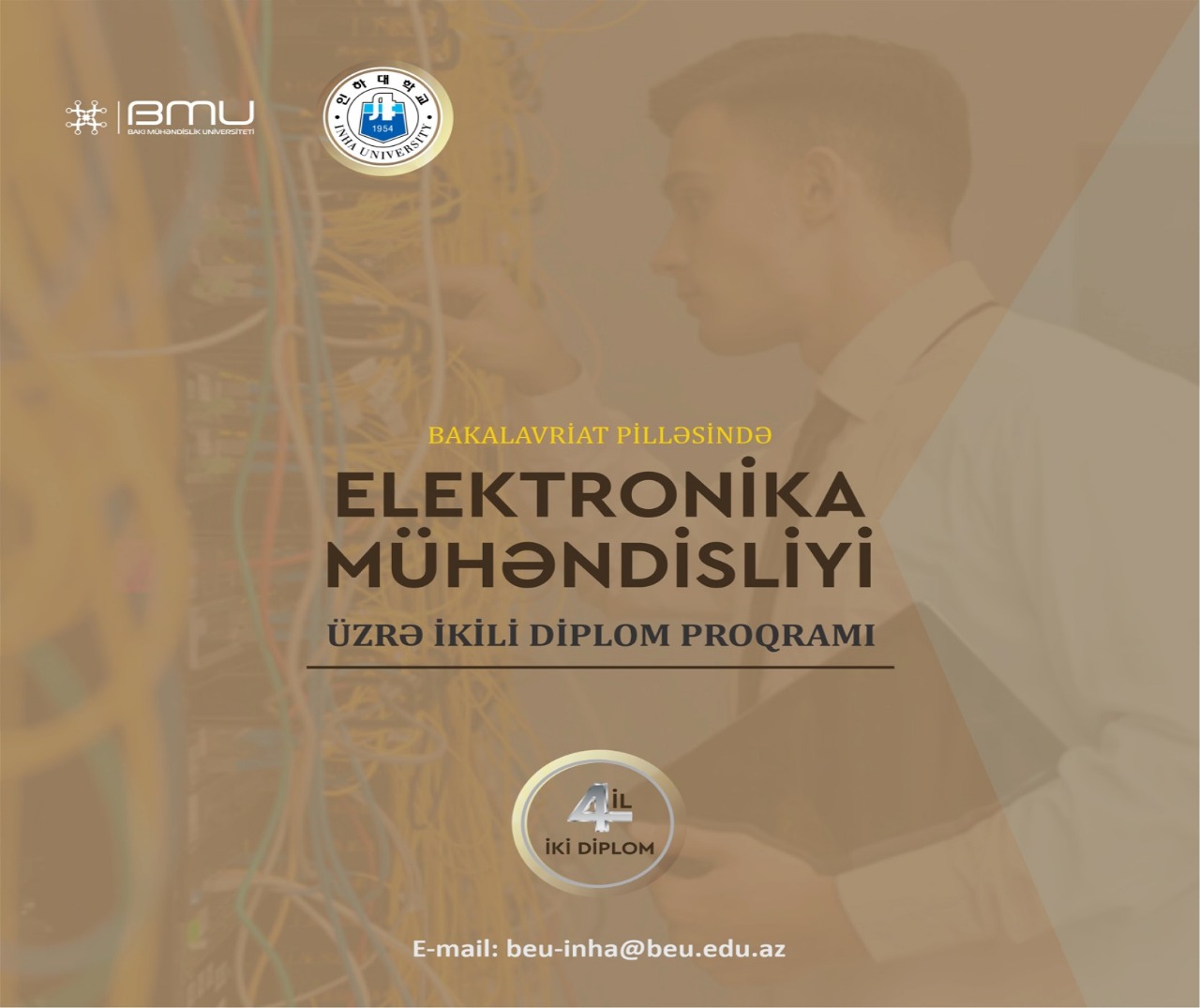 BMU-da “Elektronika mühəndisliyi” ixtisası üzrə qəbul 