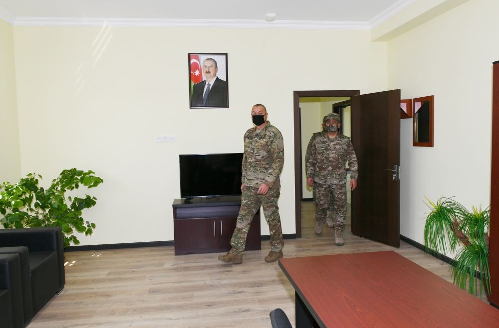 Ali Baş Komandan yeni hərbi şəhərciyin AÇILIŞINDA