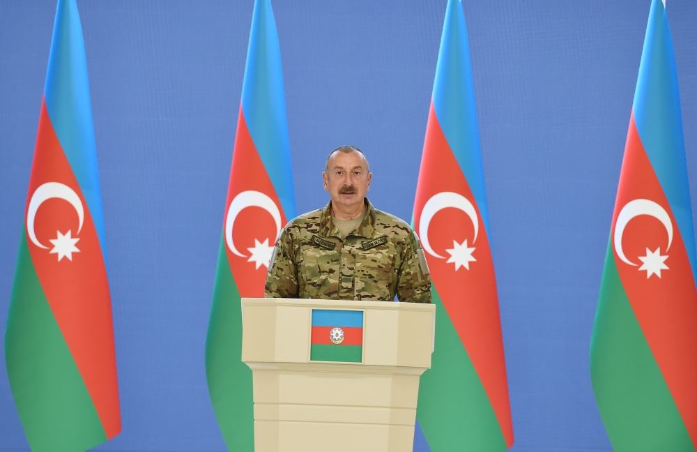 Heç kim bizi dayandıra bilməz! - İlham Əliyev “Gülüstan” sarayından mesaj verdi - YENİLƏNİB