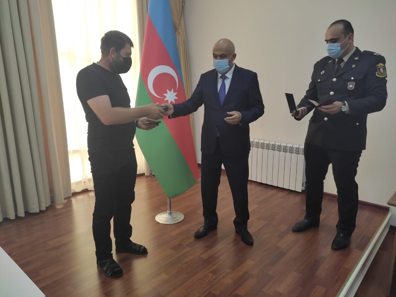 Vətən Müharibəsinin qusarlı döyüşçülərinə medallar təqdim edilib