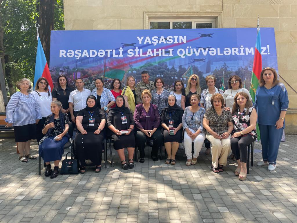 Qubada şəhid anaları və qazilərlə görüş keçirilib