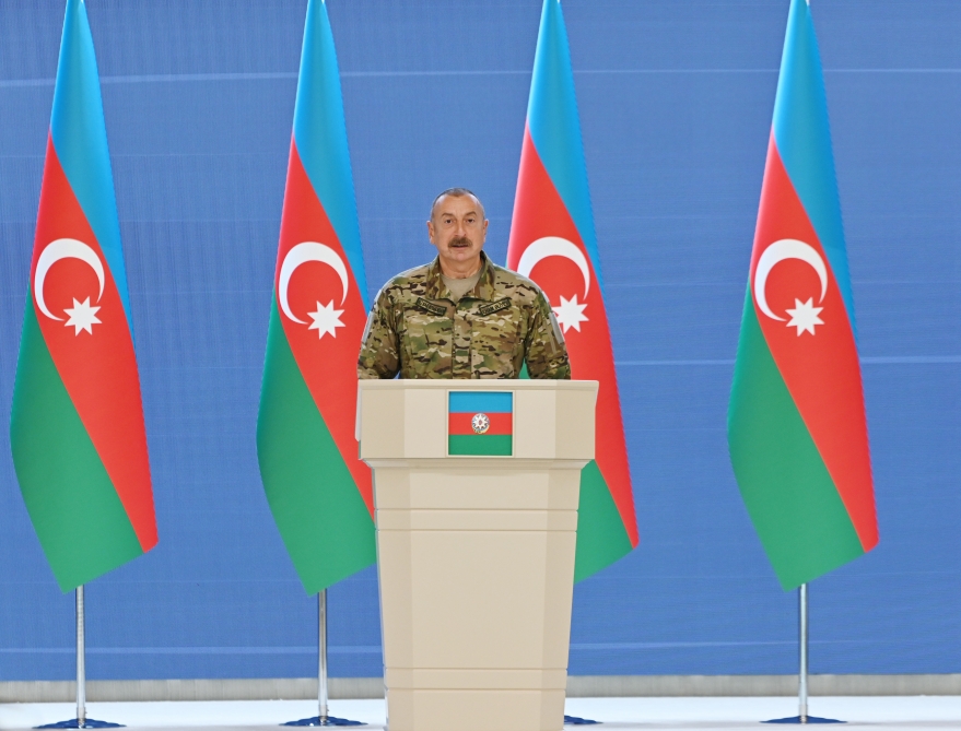 Şəhidlərimizin qisasını döyüş meydanında aldıq - İlham Əliyev