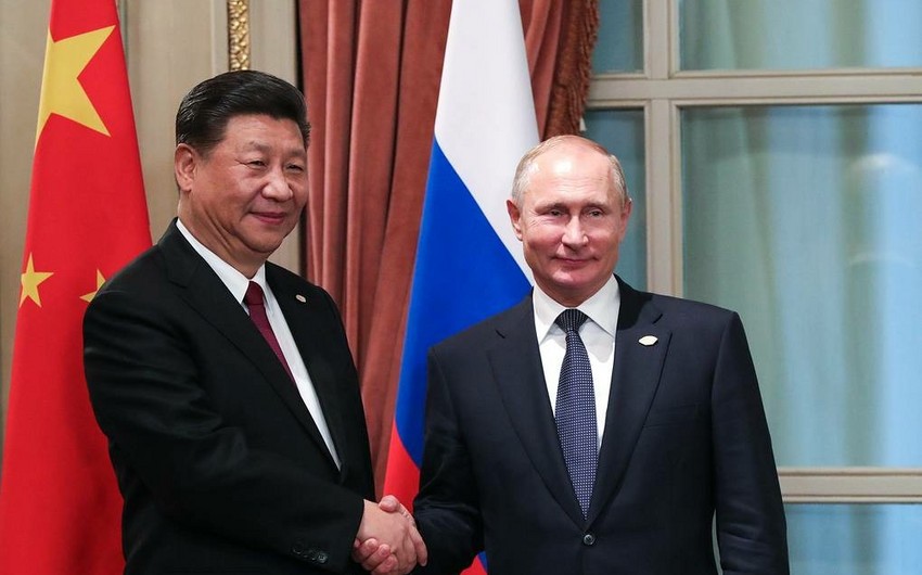 Putin Çinin prezidenti ilə videoformatda görüşüb