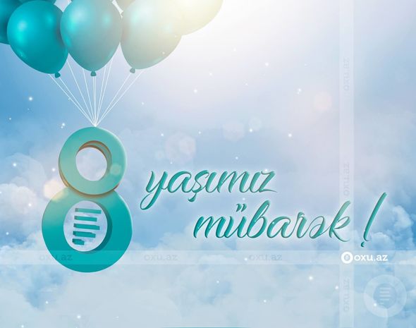 Oxu.az 8 yaşını qeyd edir