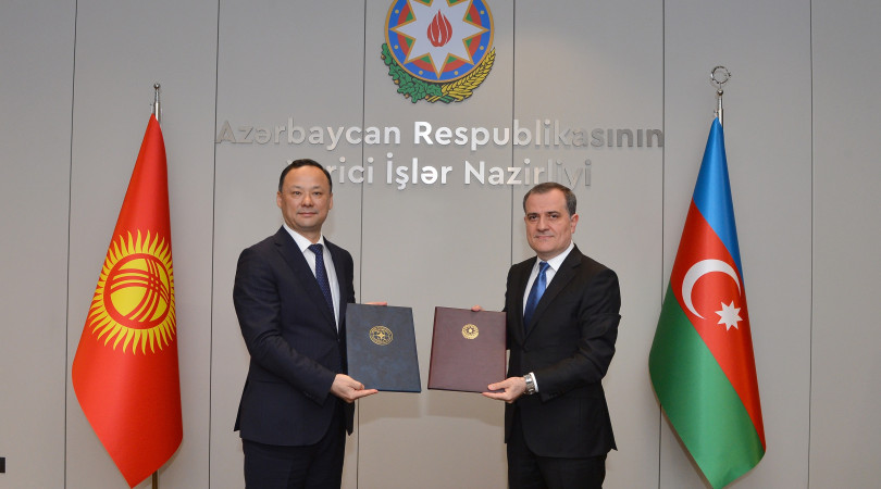 Ceyhun Bayramovun Qırğız həmkarı ilə görüşünə dair rəsmi MƏLUMAT  
