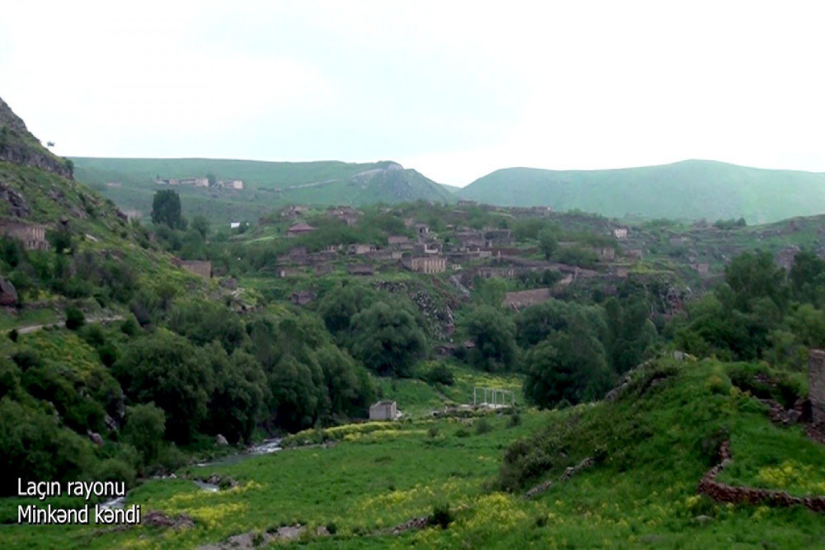 Laçının Minkənd kəndinin son görüntüləri - VİDEO