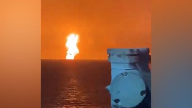 Dənizdə partlayan tankerdi? - Rəsmi açıqlama