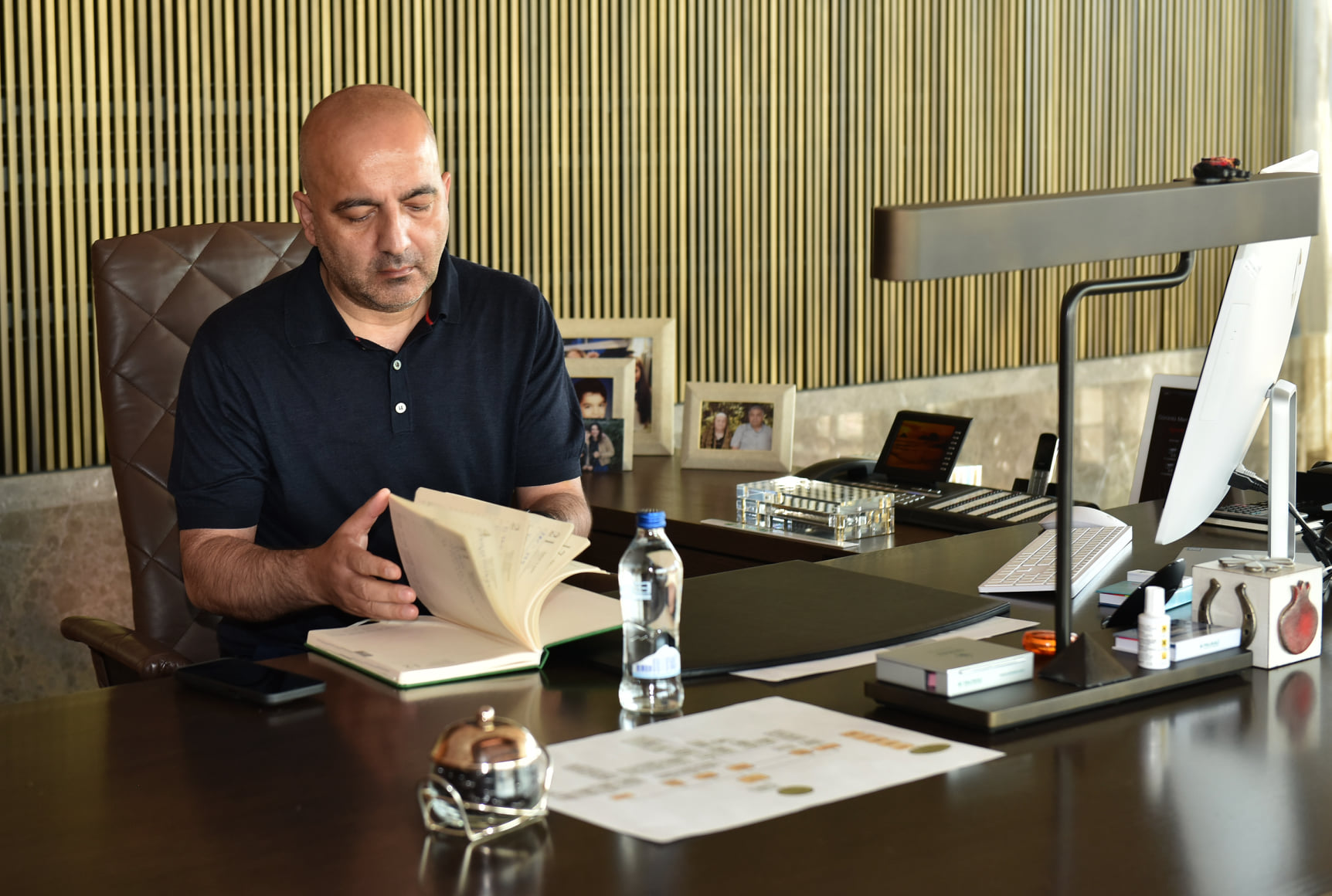 Mübariz Mənsimov işə çıxdı - FOTOLAR
