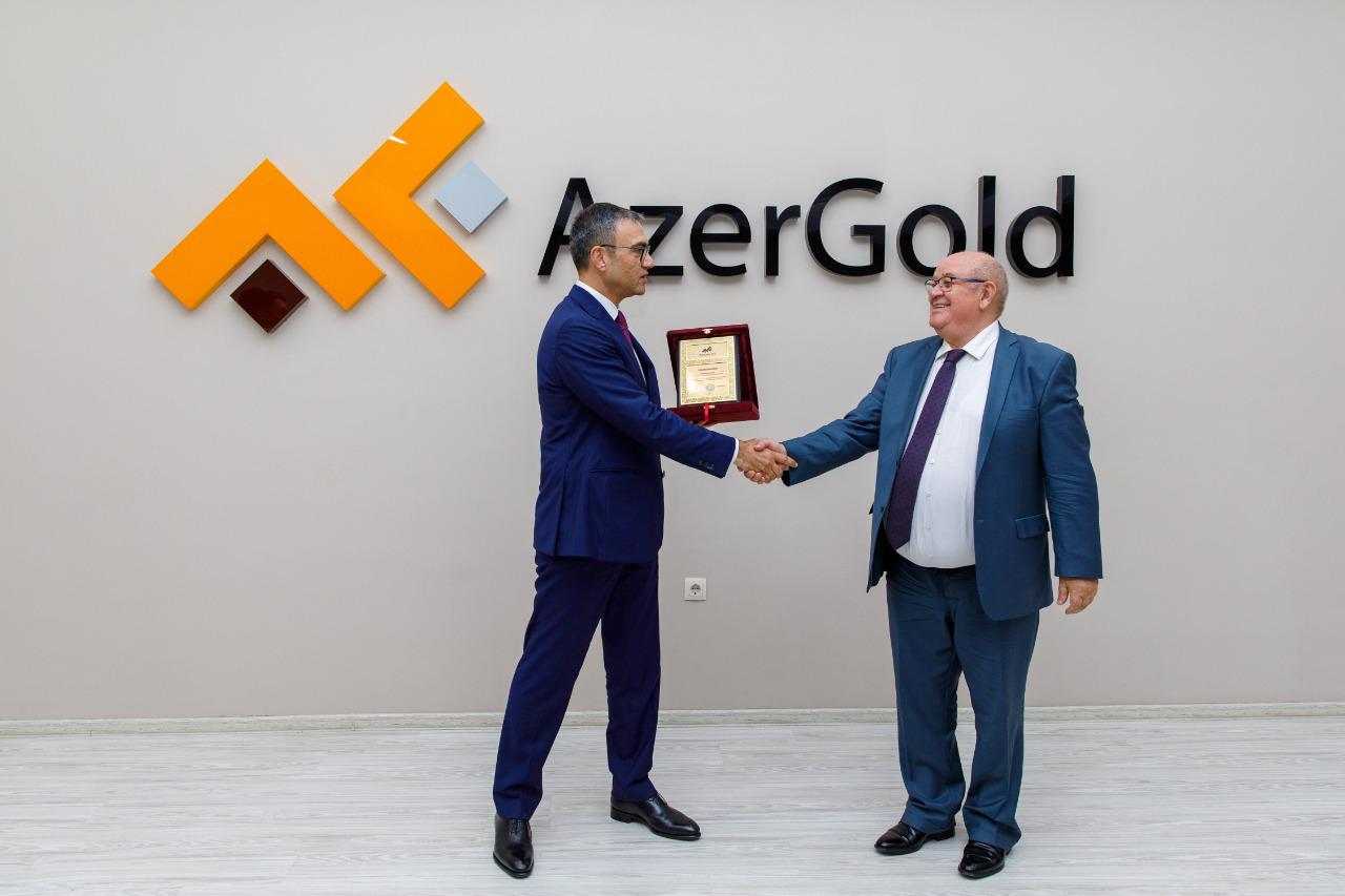 “AzerGold”da ölkənin tanınmış geoloqları ilə görüş keçirilib - FOTO