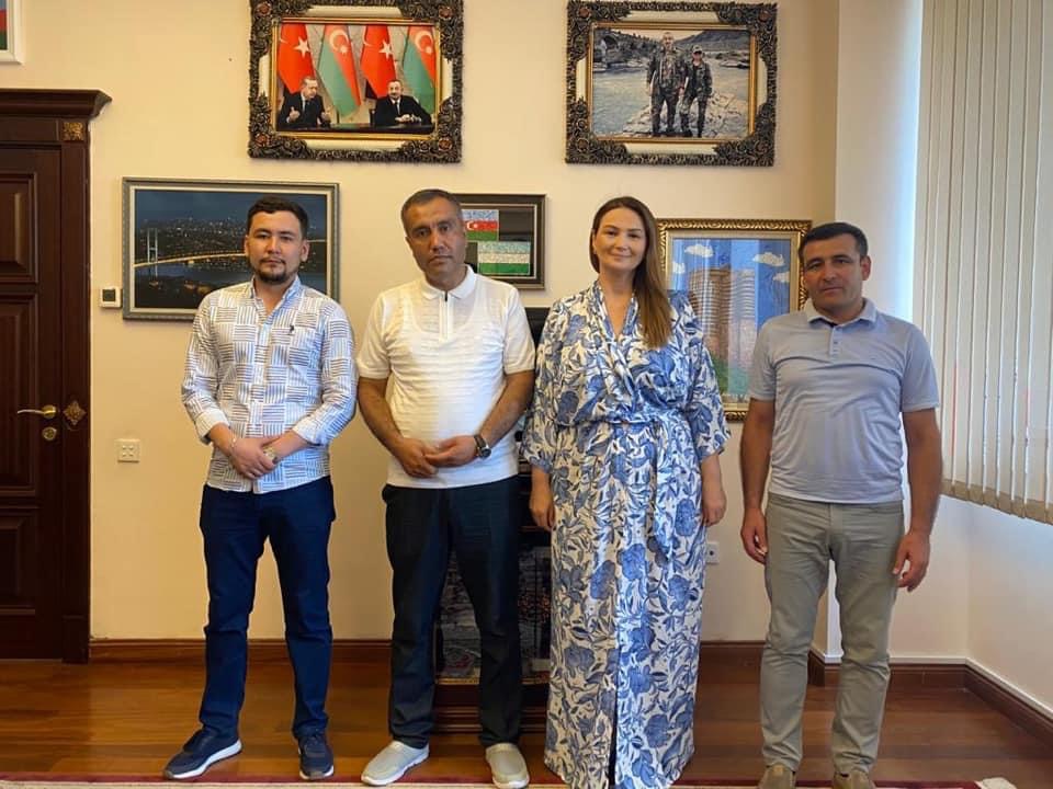 Qənirə Paşayeva Özbəkistanın mədəniyyət nümayəndələri ilə görüşdü