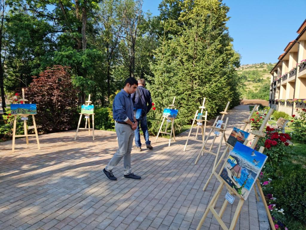 Şuşada rəsm sərgisi...