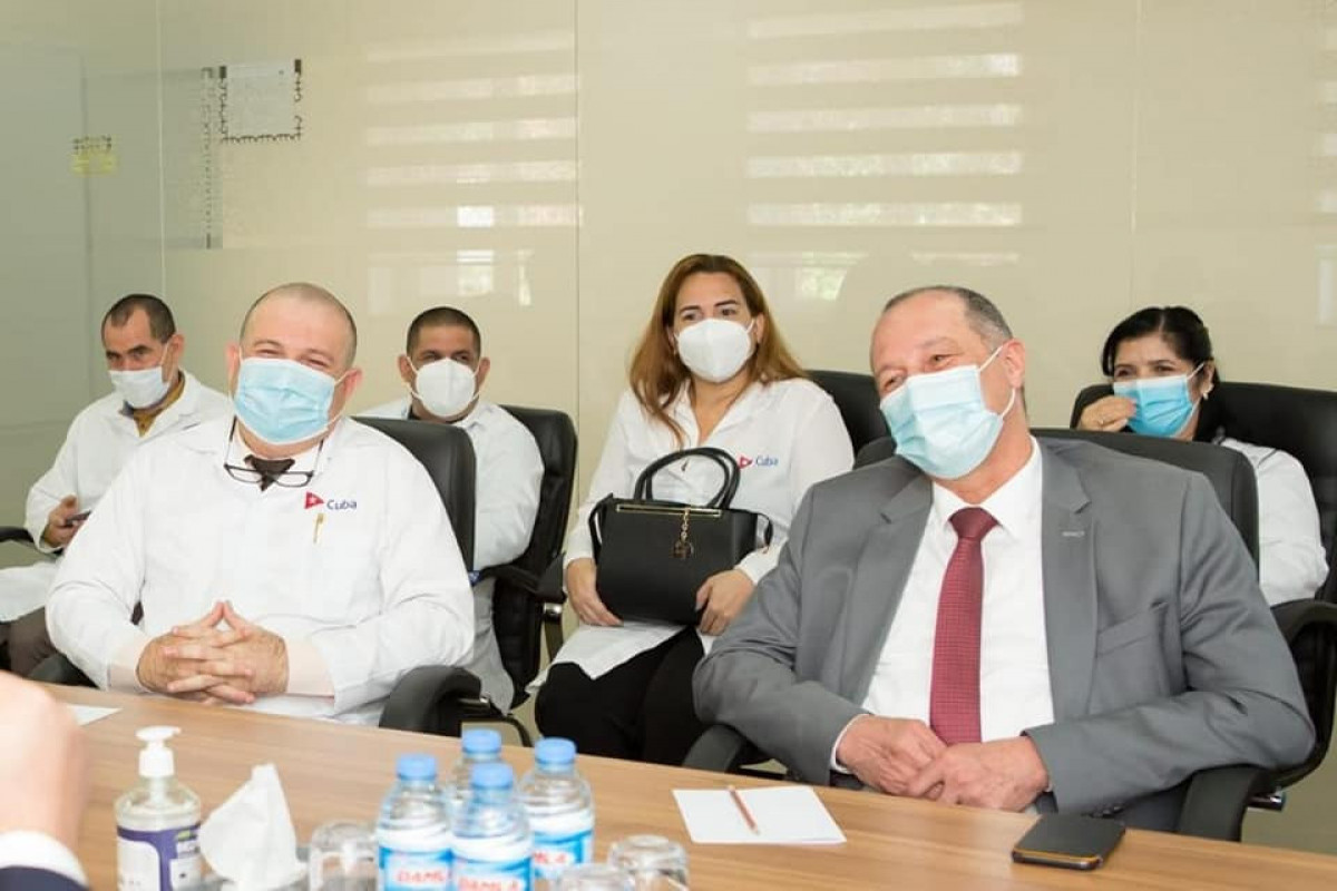 Kubalı tibbi heyət ölkələrinə yola salındı - FOTO