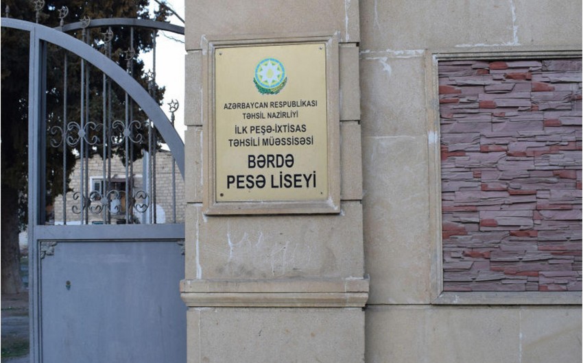 Peşə liseyi direktorunun cinayət işi məhkəməyə göndərildi