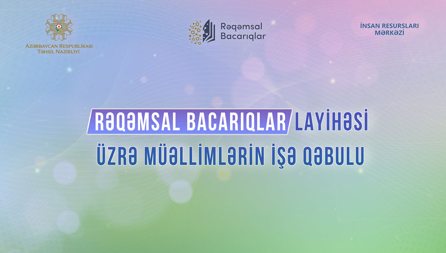 İnformatika fənni üzrə müəllimlərin işə qəbulu başlayır