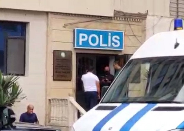 Polis rəisinin özünü öldürdüyü yerdən VİDEO