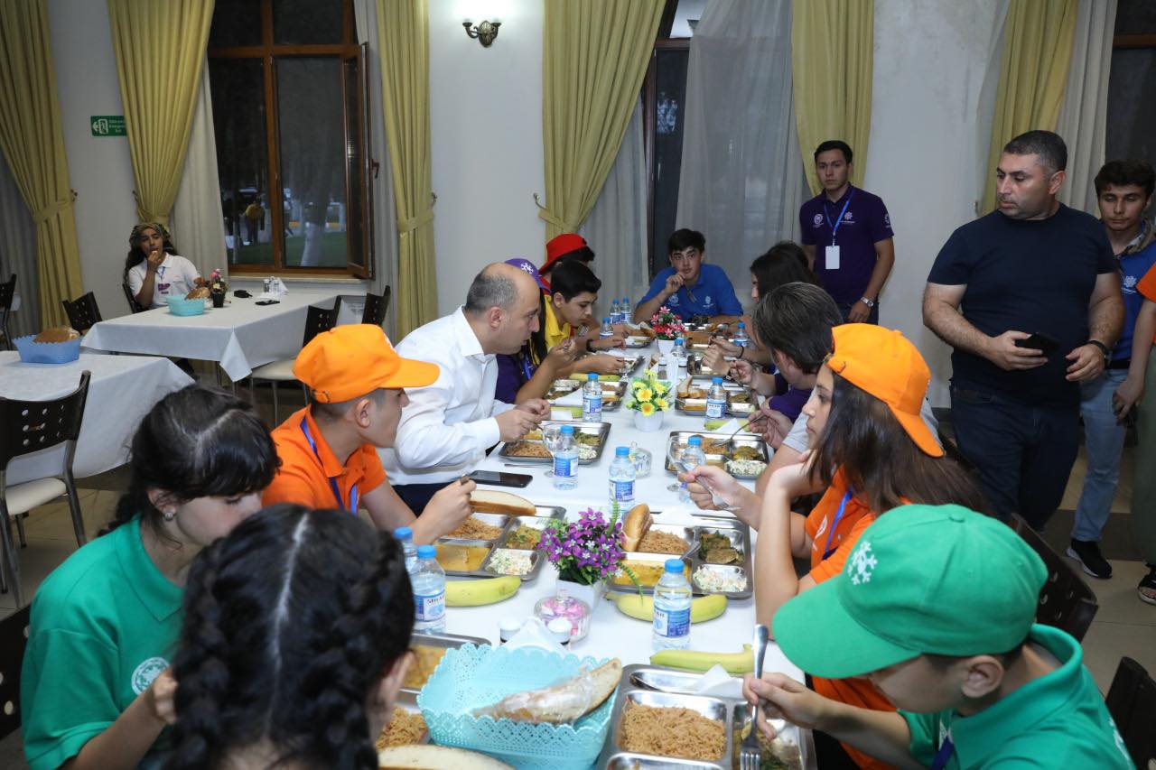 Təhsil naziri “Qaliblər düşərgəsi”ndə - FOTOLAR
