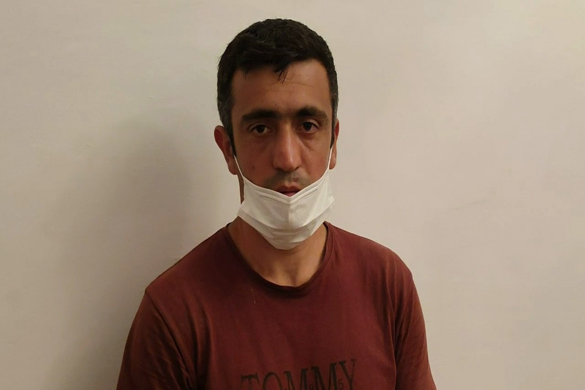 Həyətində çətənə kolu yetişdirən gənc SAXLANILDI