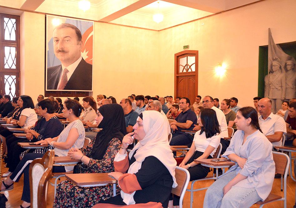 “Şəhidlər ölməz” adlı tədbir keçirilib - VİDEO
